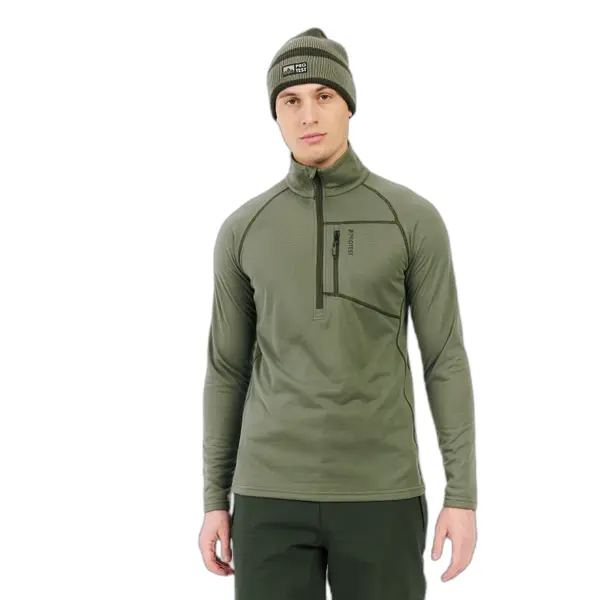 Sous-pull 1/4 zip Protest Rekody