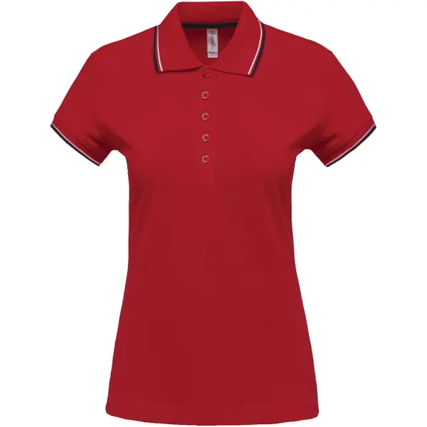 Polo femme manches courtes Kariban 5 boutons