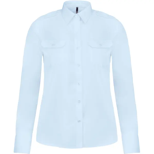 Chemise femme manches longues Kariban Pilote