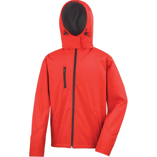Veste Result Softshell Capuche Homme Tx Performance