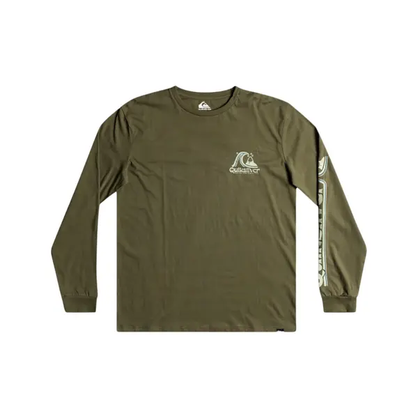 T-shirt à manches longues Quiksilver Rolling Circle