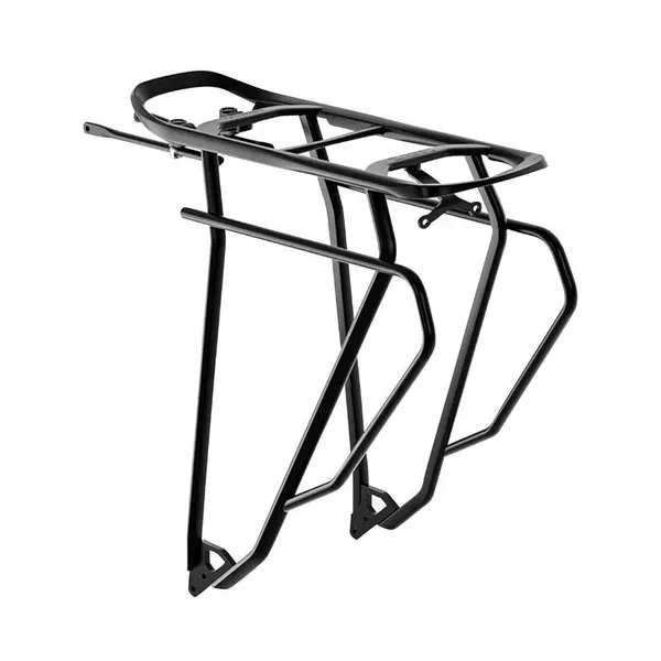 Porte-bagages arrière alu vélo à tringles Racktime Racktime Boost it 2.0