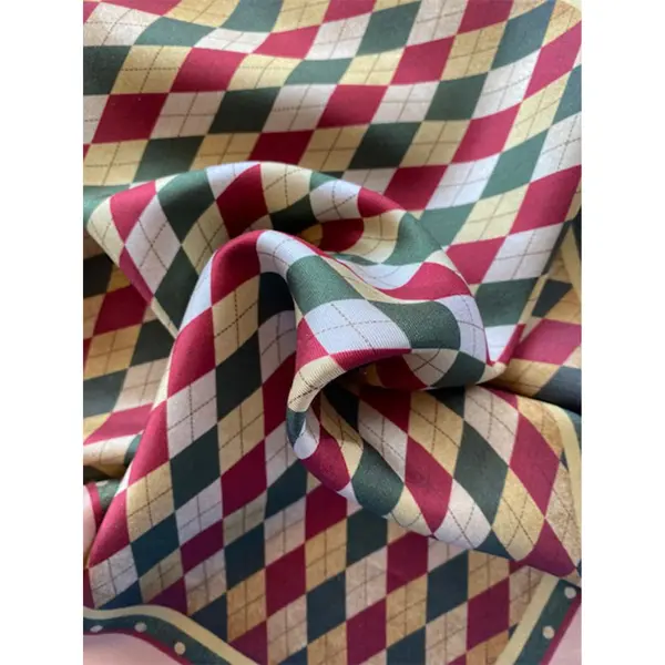 Foulard en soie femme Ralu Fine Art Arlequin