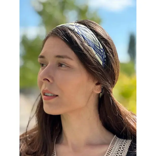 Foulard en soie femme Ralu Fine Art Nautical Chic