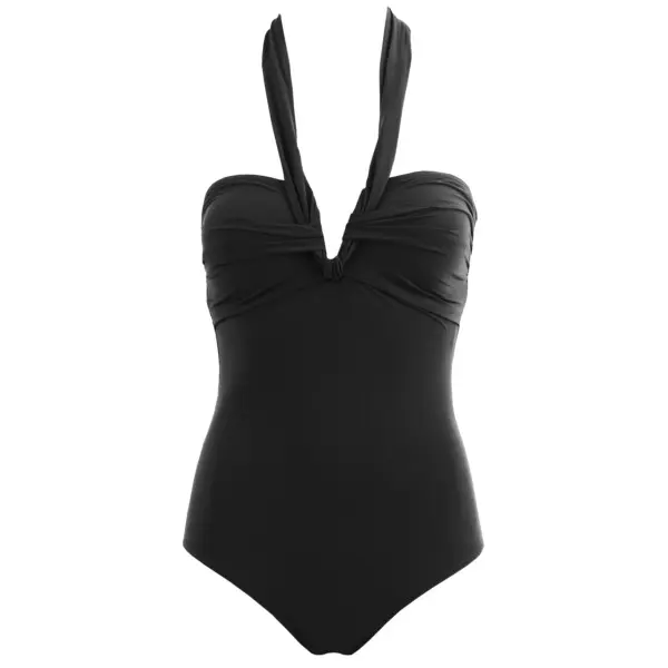 Maillot de bain 1 pièce col V femme Red Point Sali