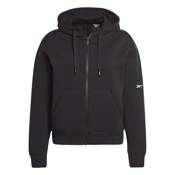 Sweatshirt zippé en coton femme Reebok DreamBlend