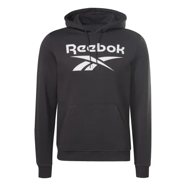 Sweatshirt à capuche molleton Reebok Identity Stacked Logo