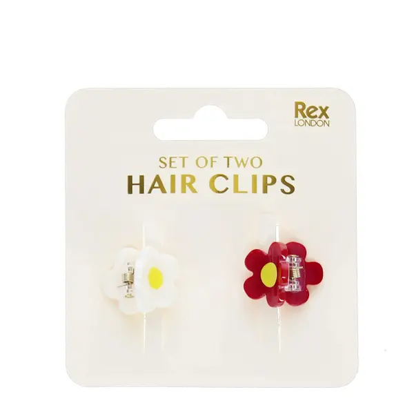 Mini pince à cheveux fille Rex London Flowers (x2)