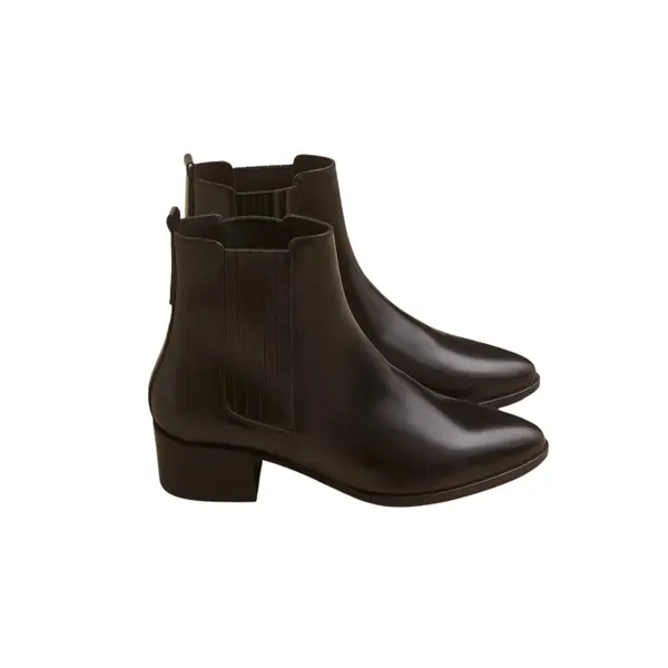 Bottines cuir glacé femme Rivecour n°408