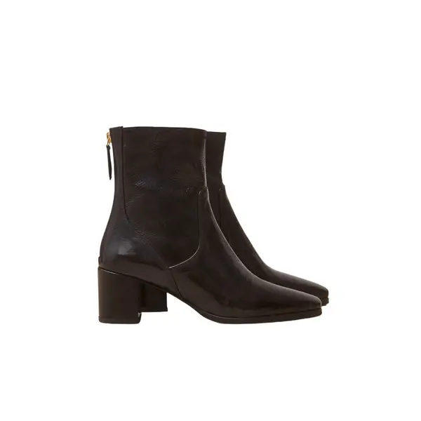 Bottines cuir vernis femme Rivecour n°664