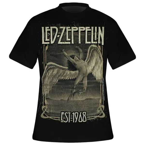 T-shirt Rock à Gogo Led Zeppelin - Faded Falling