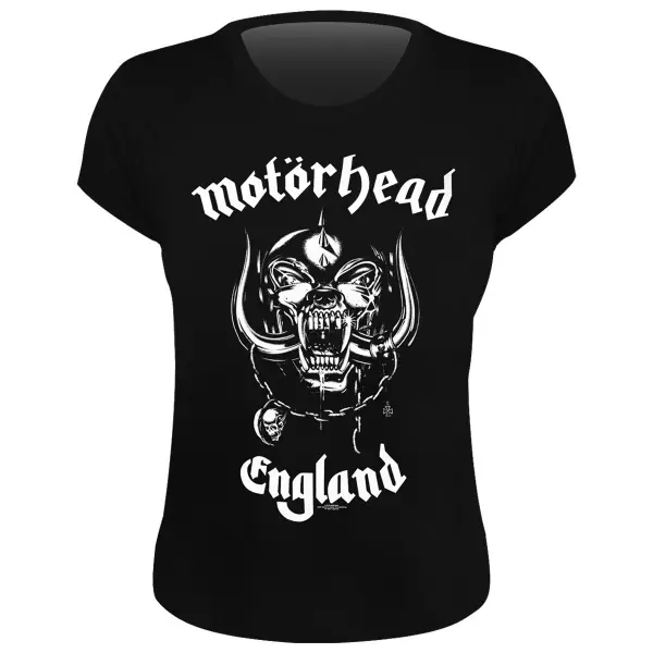 T-shirt femme Rock à Gogo Mot√ñrhead England
