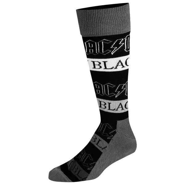 Chaussettes médium Rock à Gogo Ac/dc - Back In Black