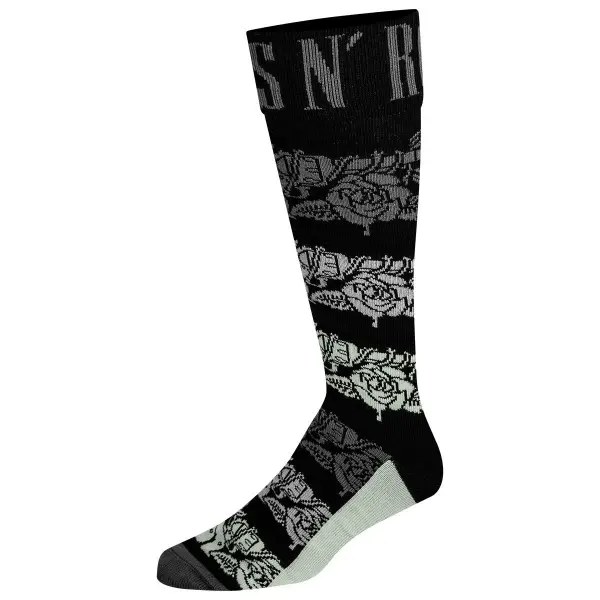 Chaussettes médium femme Rock à Gogo Guns N' Roses - Monochrome Pistols
