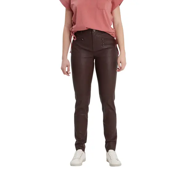 Pantalon en cuir femme Rose Garden Dina Lamb Stretch