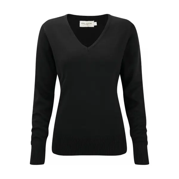Pull col V femme Russell