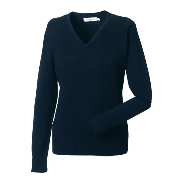 Pull col V femme Russell