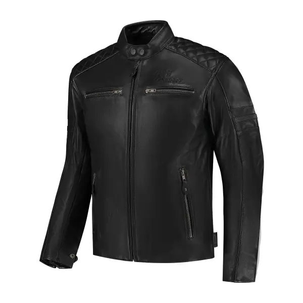 Veste cuir moto Rusty Stitches Jack Super