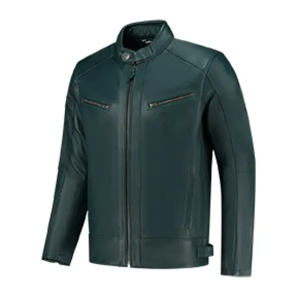 Blouson cuir moto Rusty Stitches Jack Dorian