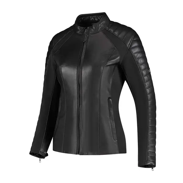 Veste cuir moto femme Rusty Stitches Jack Donna