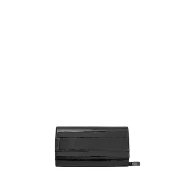 Pochette en cuir verni avec chaîne femme Ryłko