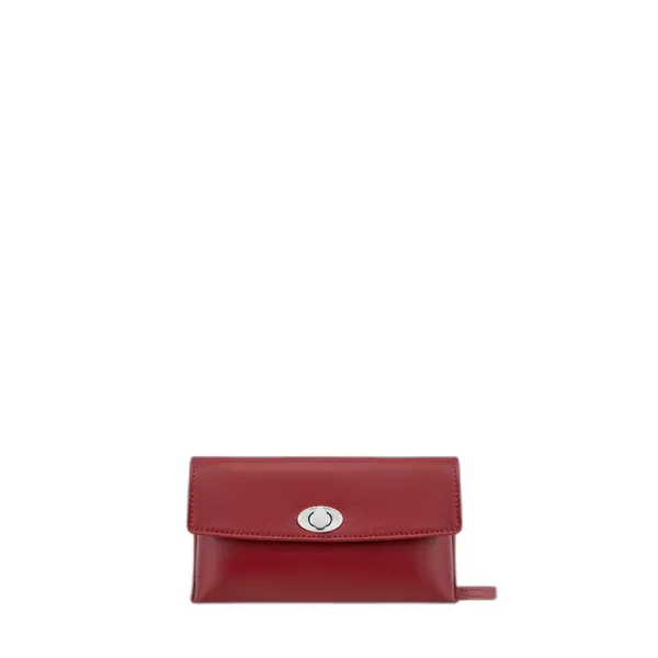 Pochette en cuir avec chaîne femme Ryłko