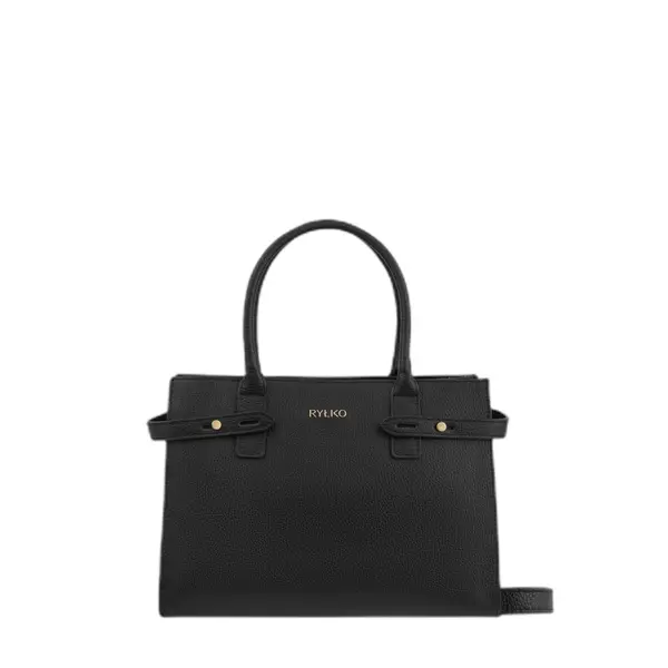Sac à main en cuir structuré femme Ryłko