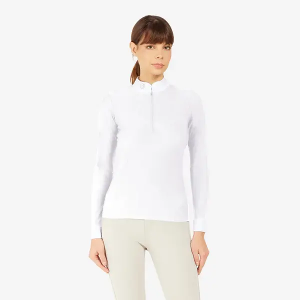 Polo de concours manches longues femme Samshield Aloïse