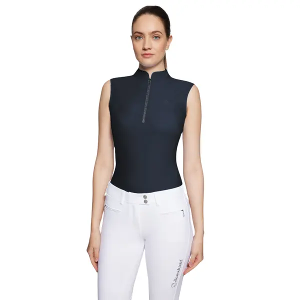 Polo d'équitation sans manches femme Samshield Bruna