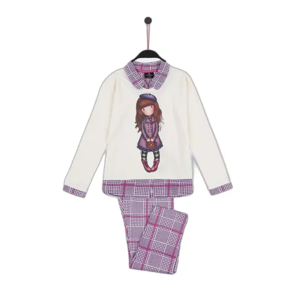 Pyjama manches longues fille Santoro London Le Béret