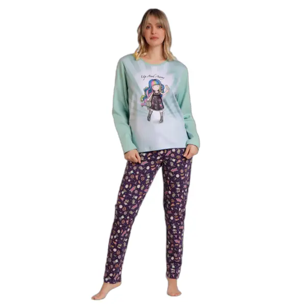 Pyjama manches longues femme Santoro London Up and Away