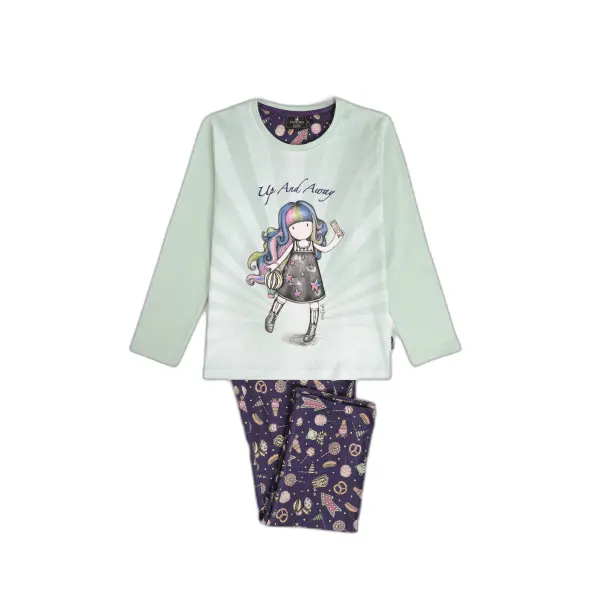 Pyjama manches longues fille Santoro London Up and Away