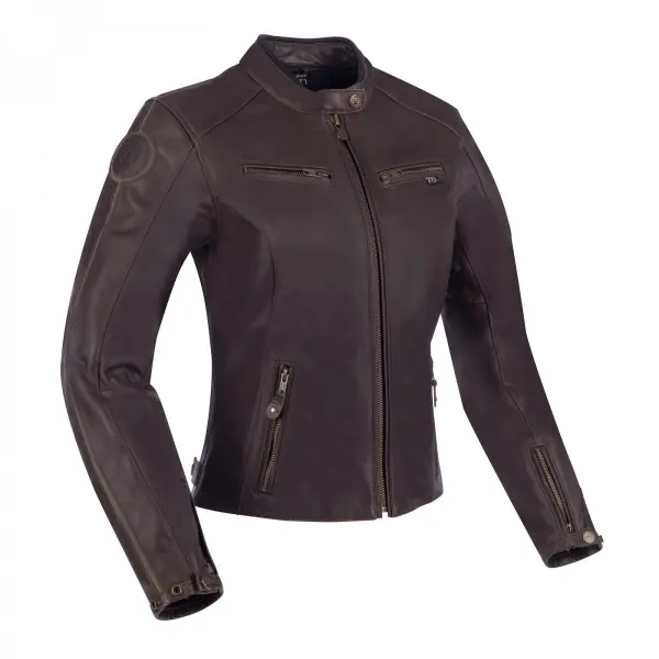 Blouson cuir moto femme Segura devon