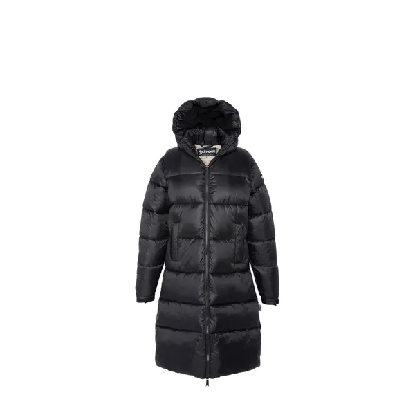 Doudoune longue à capuche exta longue femme Schott Belstar2wrs