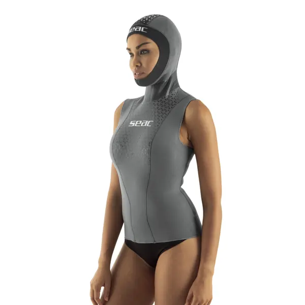 Haut de plongée à capuche femme Seac Hoody