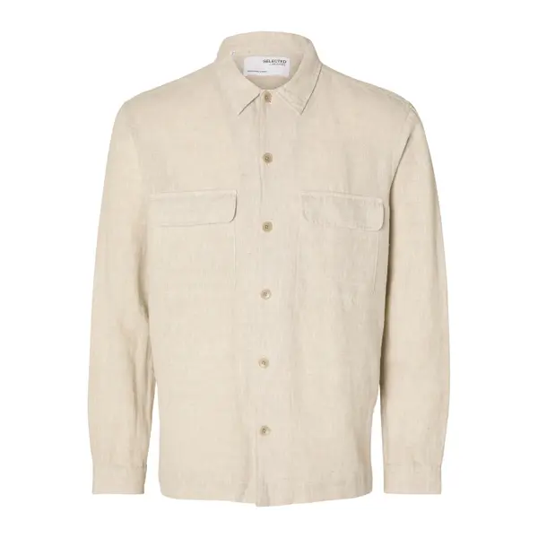 Surchemise Selected Mads-linen