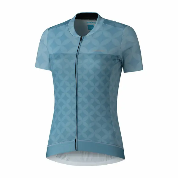 Maillot zippé femme Shimano Sagami