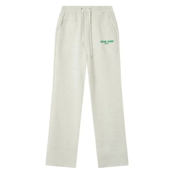 Pantalon de jogging print rétro Sixth June