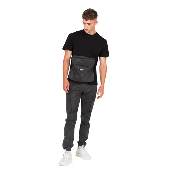 T-shirt réfléchissant avec grande poche Sixth June