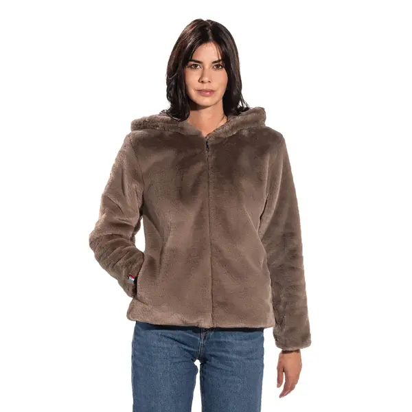 Polaire à capuche femme Skidress Inès