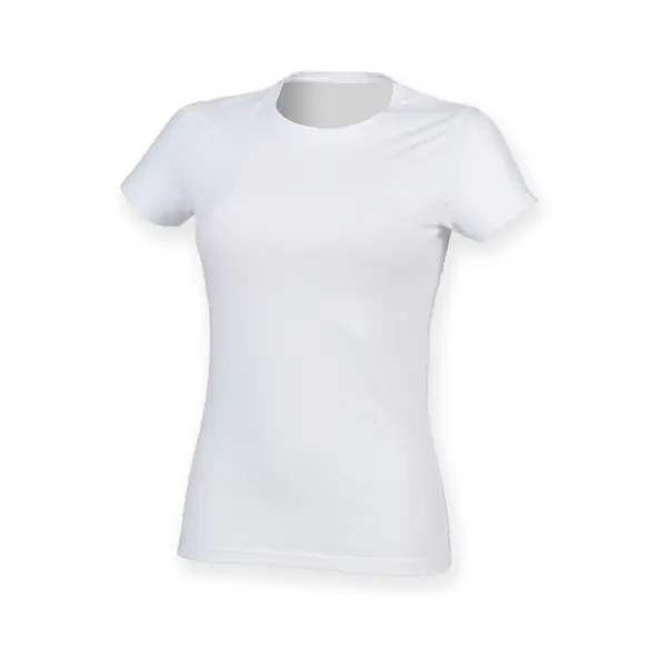 T-shirt col rond femme Skinni Fit Feel Good