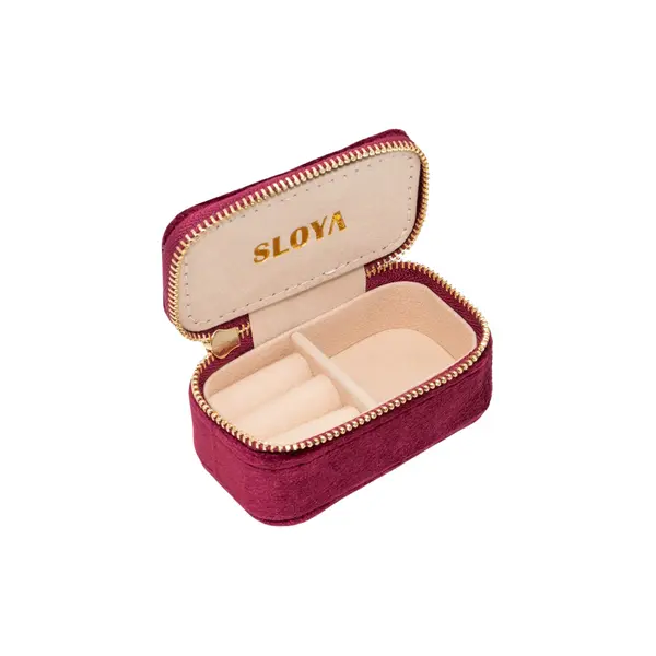 Mini boîte à bijoux velours femme Sloya