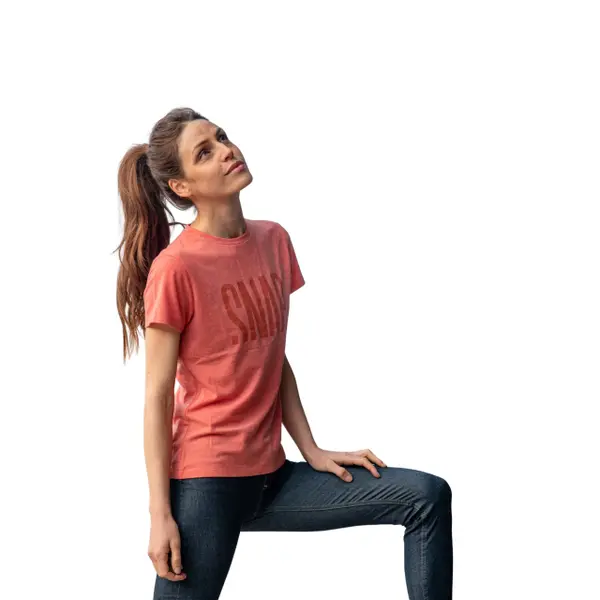 T-shirt technique en merinos manches courtes femme Snap Climbing
