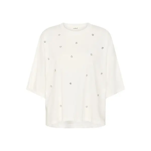 T-shirt femme Soaked in Luxury Afshan Simili