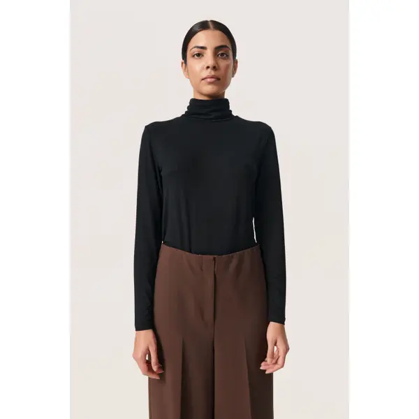 Pull Col roulé manches longues femme Soaked in Luxury Hanadi