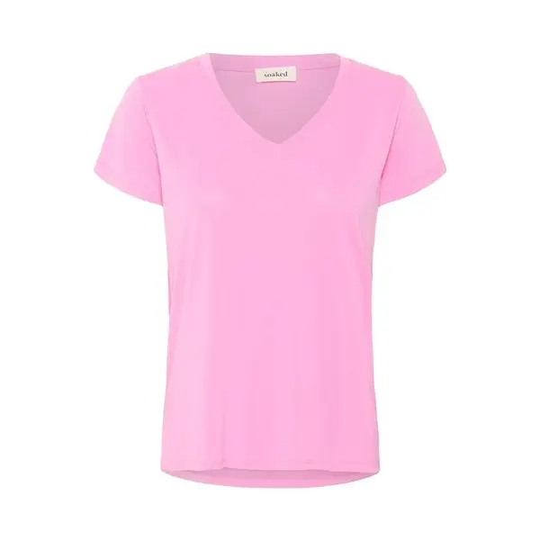 T-shirt col V femme Soaked in Luxury Columbine