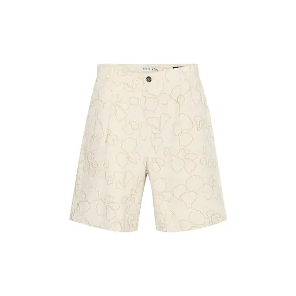 Short plissé avec des broderies Solid Alann