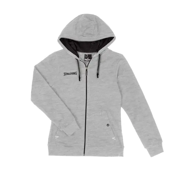 Sweatshirt à capuche full zip femme Spalding Flow