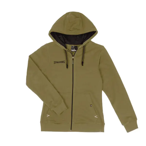 Sweatshirt à capuche full zip femme Spalding Flow