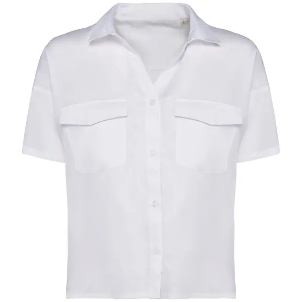 Chemise écoresponsable oversize en lyocell femme Spasso
